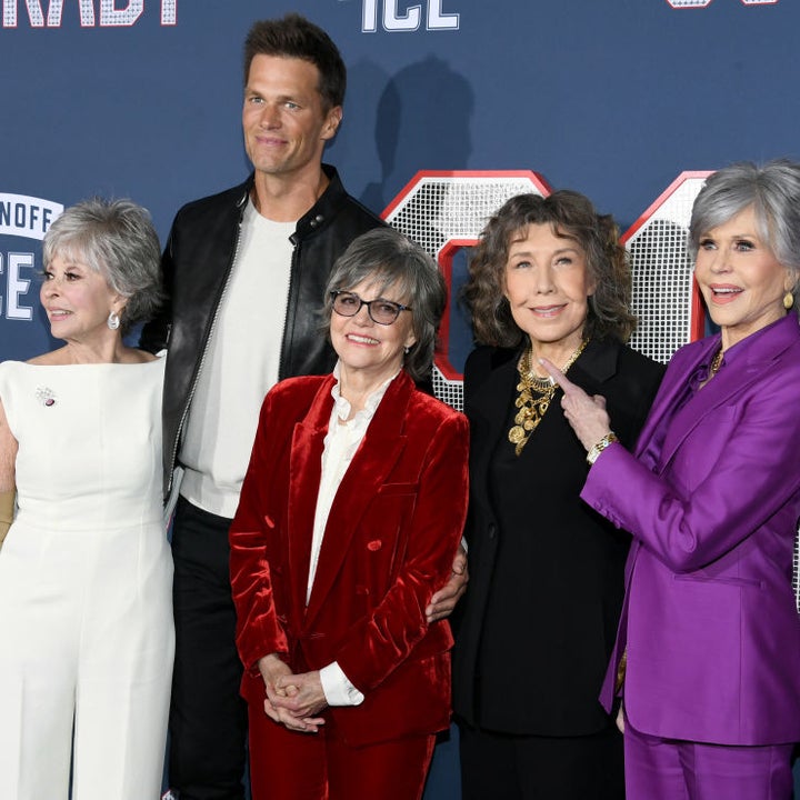 Watch: Lily Tomlin, Jane Fonda cheer on Tom Brady in '80 for Brady' trailer  