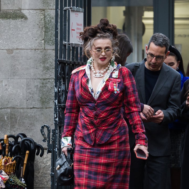 Victoria Beckham Wore a Long, Lean Bustle Dress to the Vivienne Westwood  Memorial Service