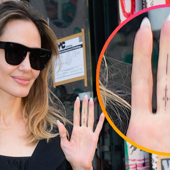 Angelina Jolie Has Two New Mystery Tattoos