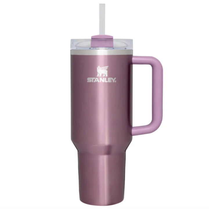 40 oz Tumbler w/Handle - Orchid, Mother's Day