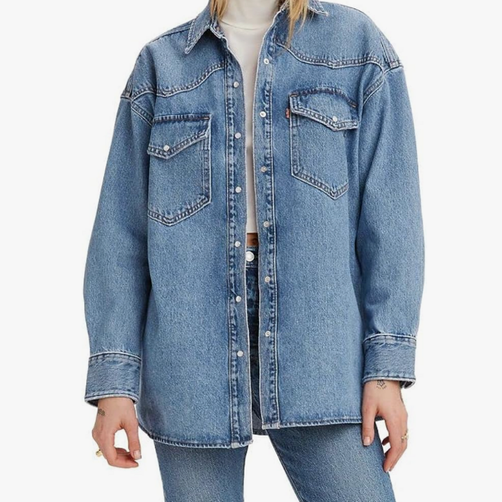 Women's Boyfriend Denim Shirt