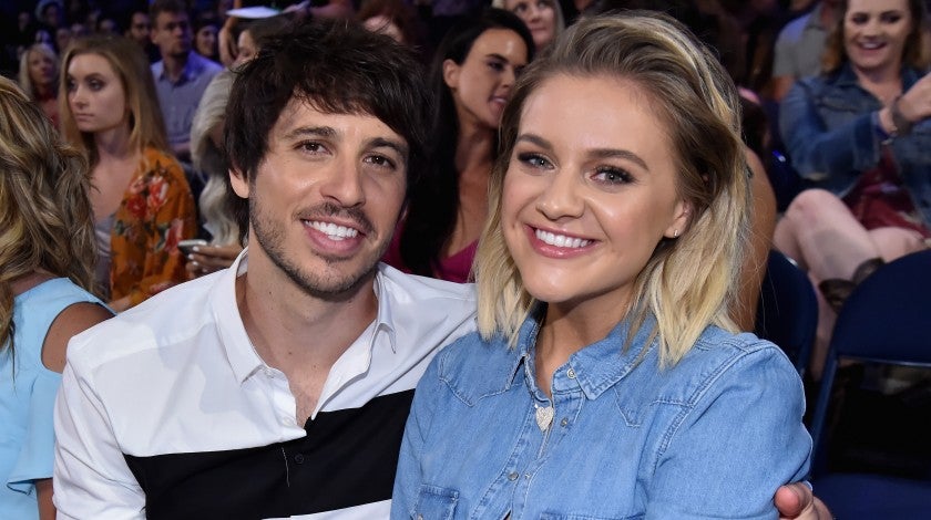 Morgan Evans and Kelsea Ballerini at CMT Music Awards 2018