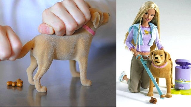 barbie pregnant dog
