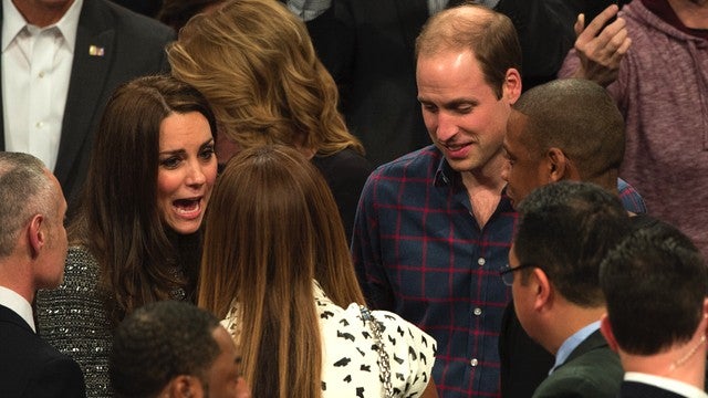 Prince William and Kate Middleton meet Jay Z and Beyonce