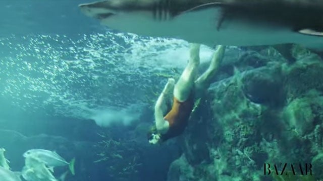 Rihanna Swims with Sharks for Harper's Bazaar Shoot – Fashion Gone Rogue