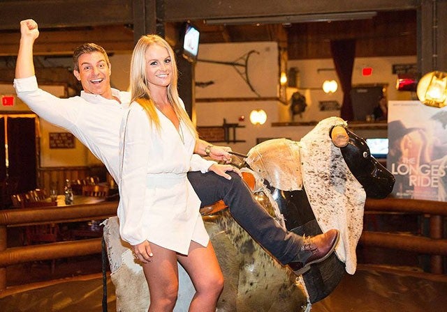 How to Ride a Mechanical Bull Like 'The Longest Ride' Star Scott Eastwood  -- Or Fail Trying