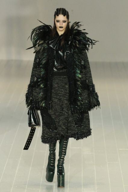 Lady Gaga Makes Her NYFW Runway Debut With Kendall Jenner in Marc ...