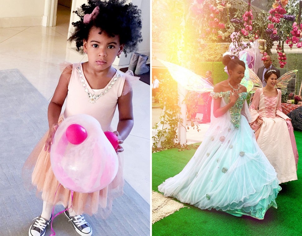Beyonce Shares Sweet Snapshots From Blue Ivy's FairyThemed 4th