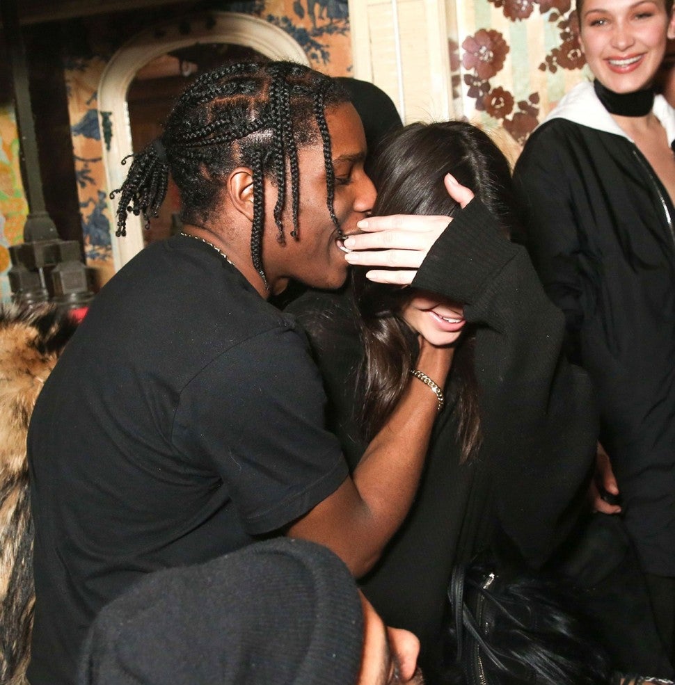 Kendall Jenner and A$AP Rocky Pictured Together - Kendall and A$AP Leaving  Kylie's Birthday Together PHOTOS