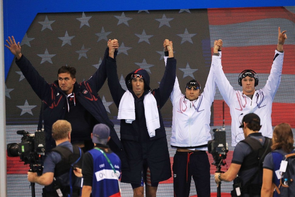 Michael Phelps Claims 28th Medal as Team USA Wins Gold in Men's 4x100M ...