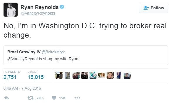 Ryan Reynolds Was On Sesame Street And Had A NSFW Tweet About It