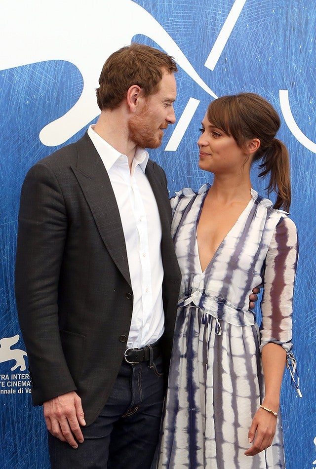 Alicia Vikander Does Her First Red Carpet Since Wedding Michael Fassbender