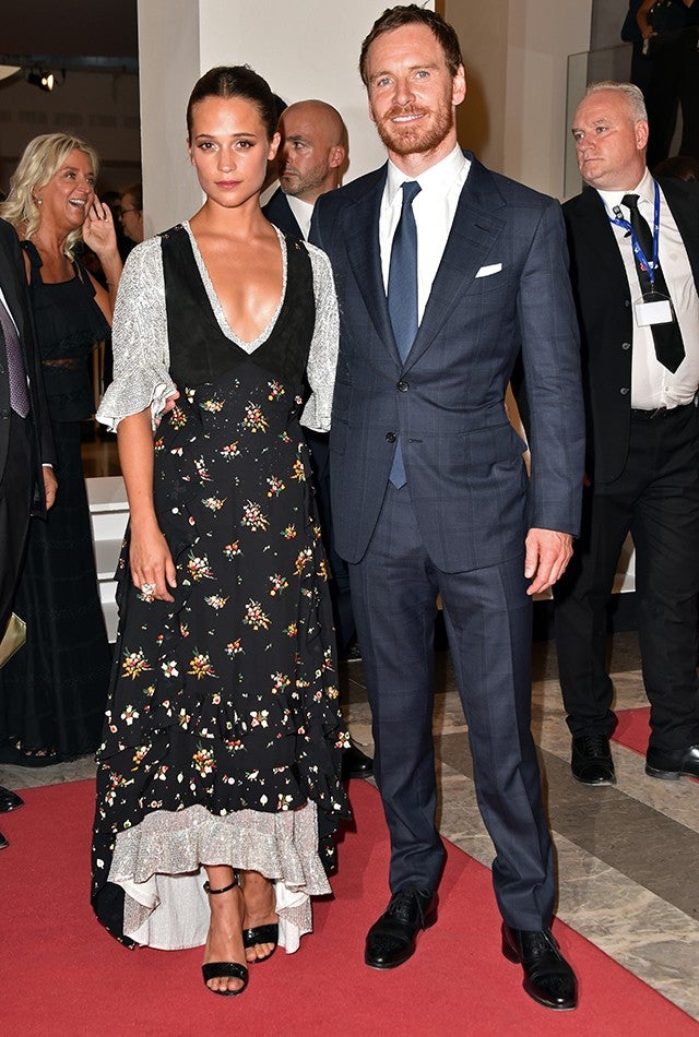 Michael Fassbender and Alicia Vikander Make Rare Red Carpet Appearance