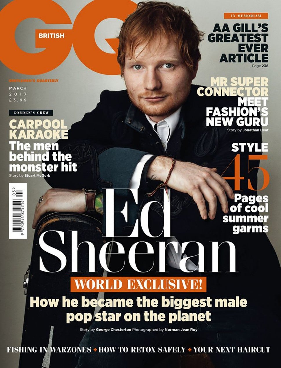 Ed Sheeran Cover Story Interview: New Album '-,' Tour, Taylor Swift