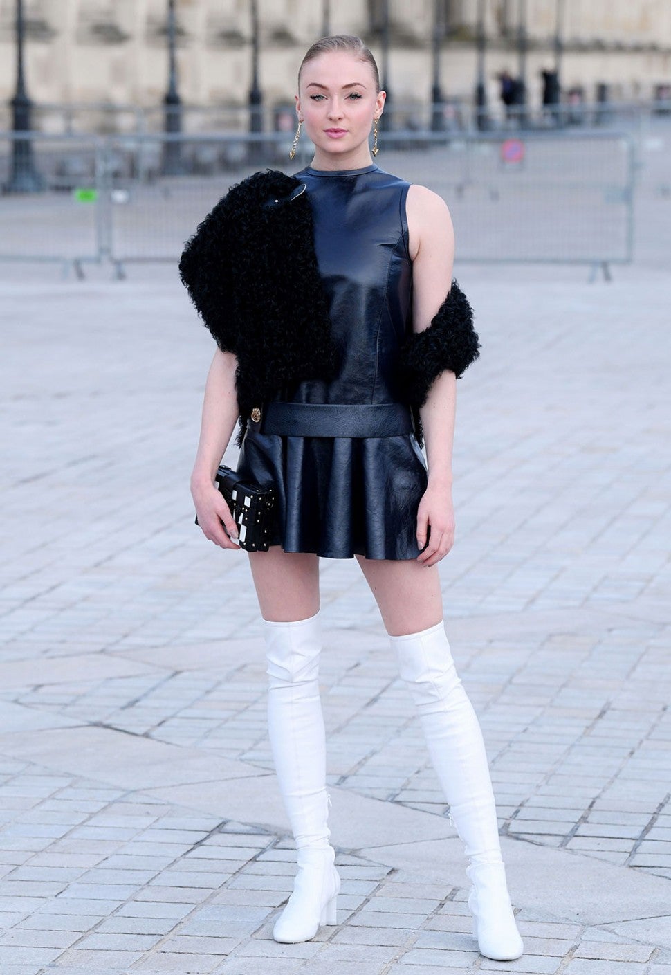 Michelle Williams In A Louis Vuitton Denim Dress : Denimblog