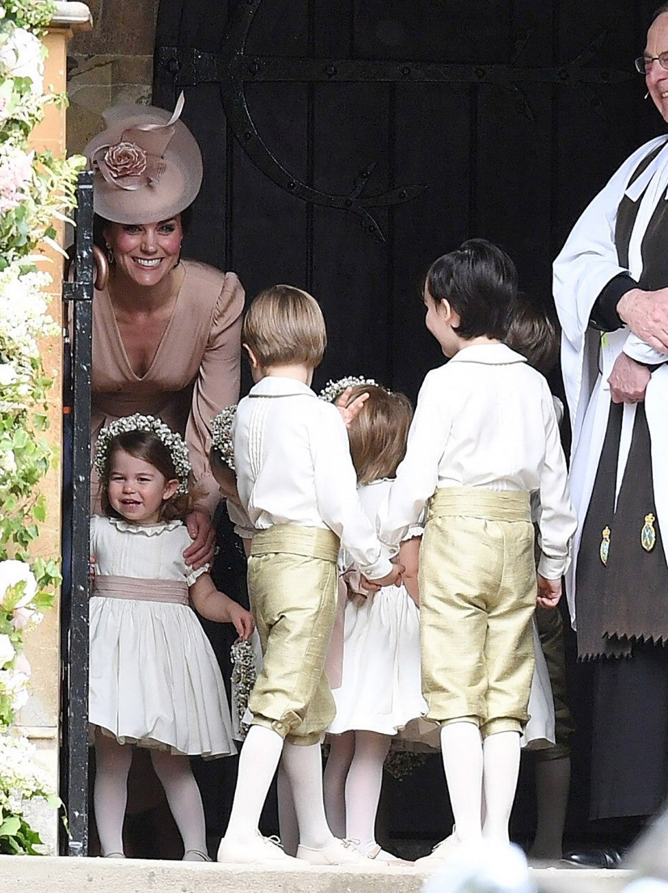 Kate Middleton Wears Blush Dress to Celebrate Sister Pippa Middleton's ...