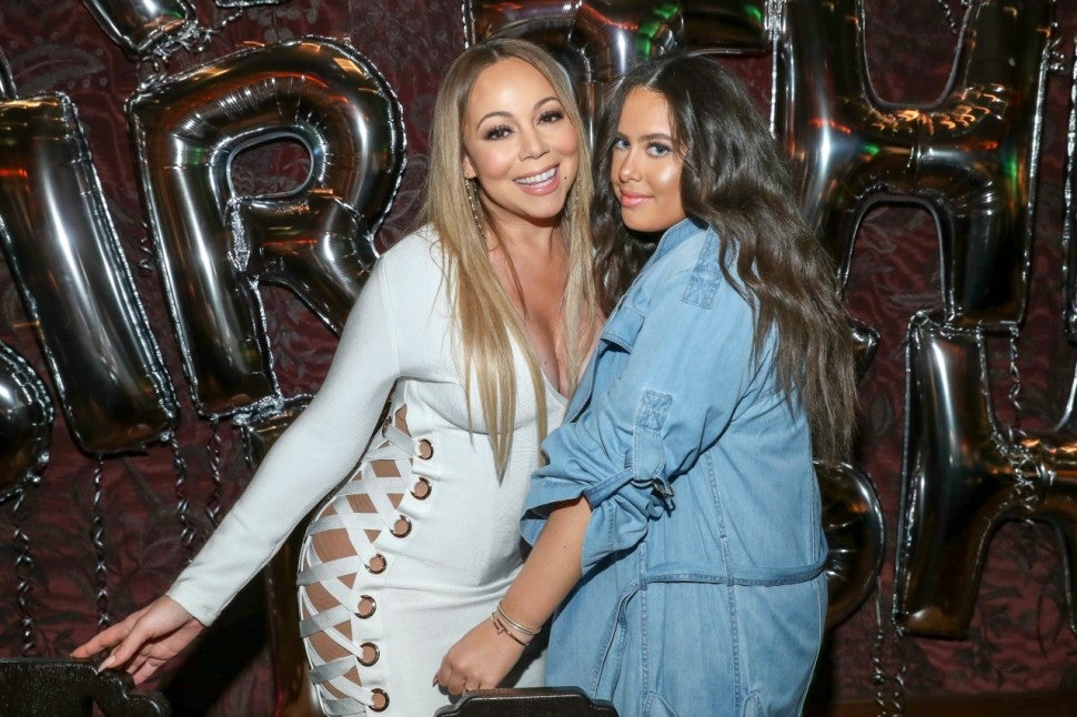 Mariah Carey parties at Nas' 40th birthday two months after