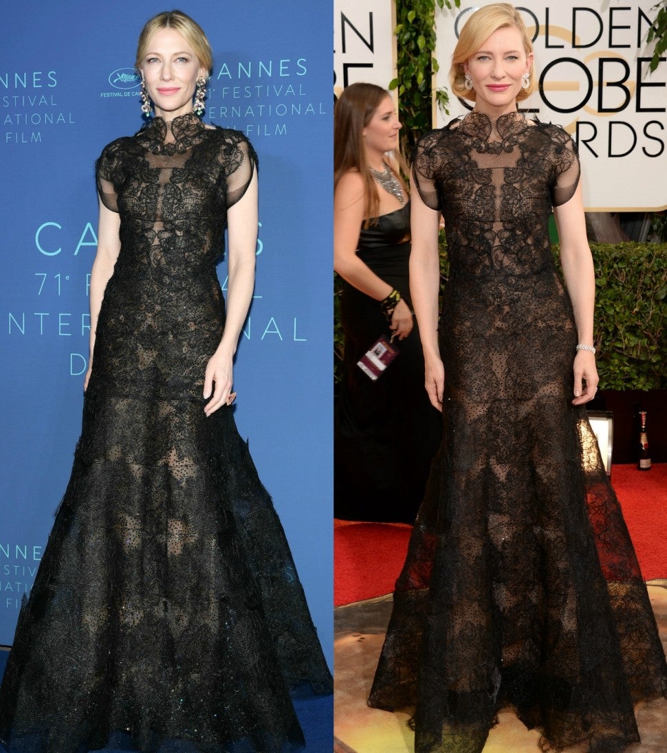 cate blanchett 2014 golden globes dress