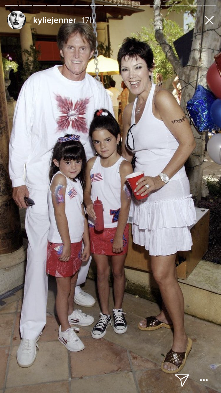 Kendall and Kylie Jenner Share Touching Throwback Pics of ...