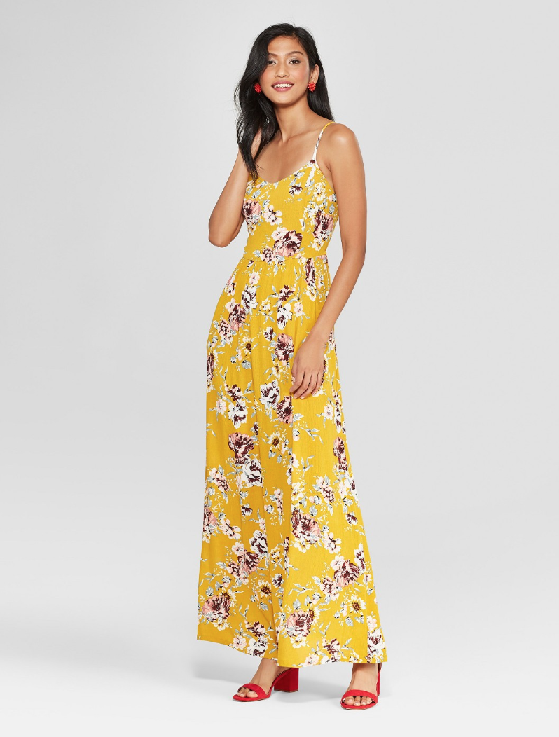 george yellow dress