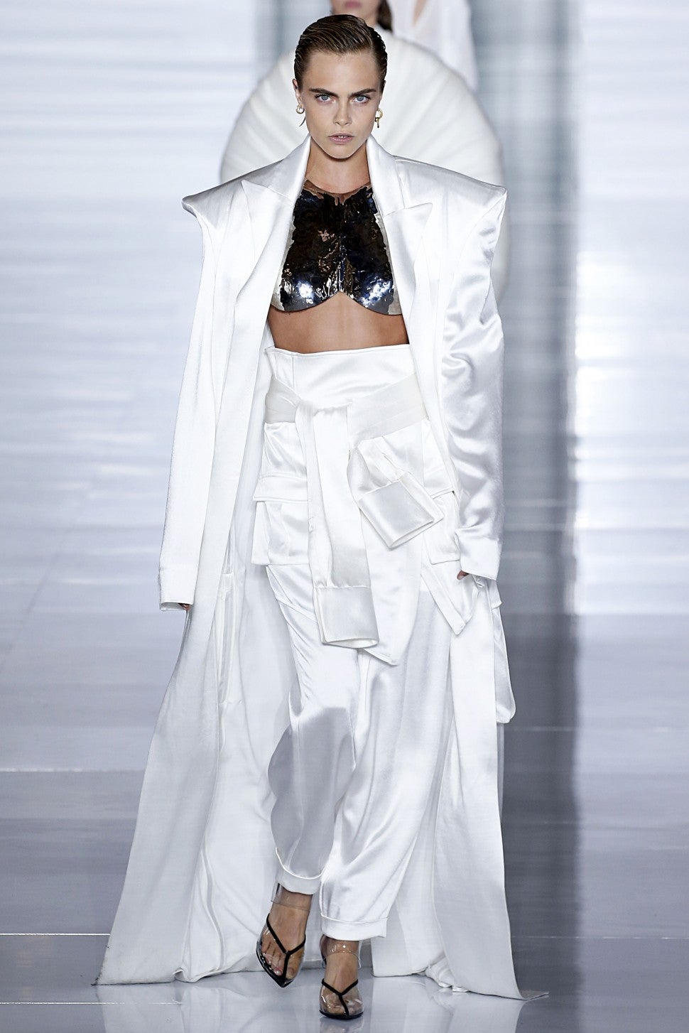 Celebs at Paris Fashion Week SpringSummer 2023  Cara Delevingne Karl  Loves Cara Dior PF