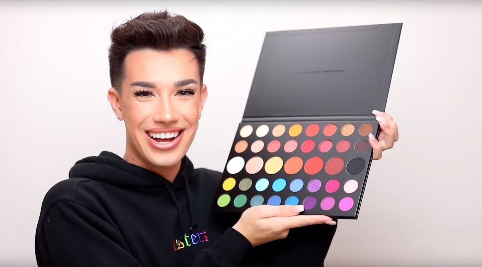 James Charles Launches Makeup Collection | Entertainment Tonight