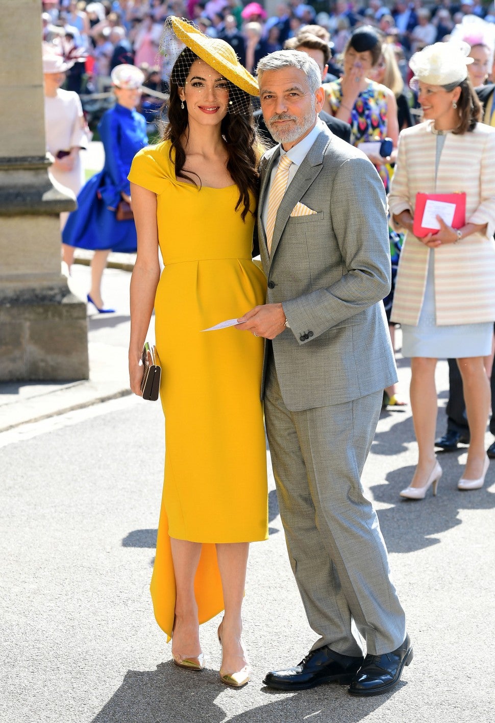 amal clooney dress royal wedding