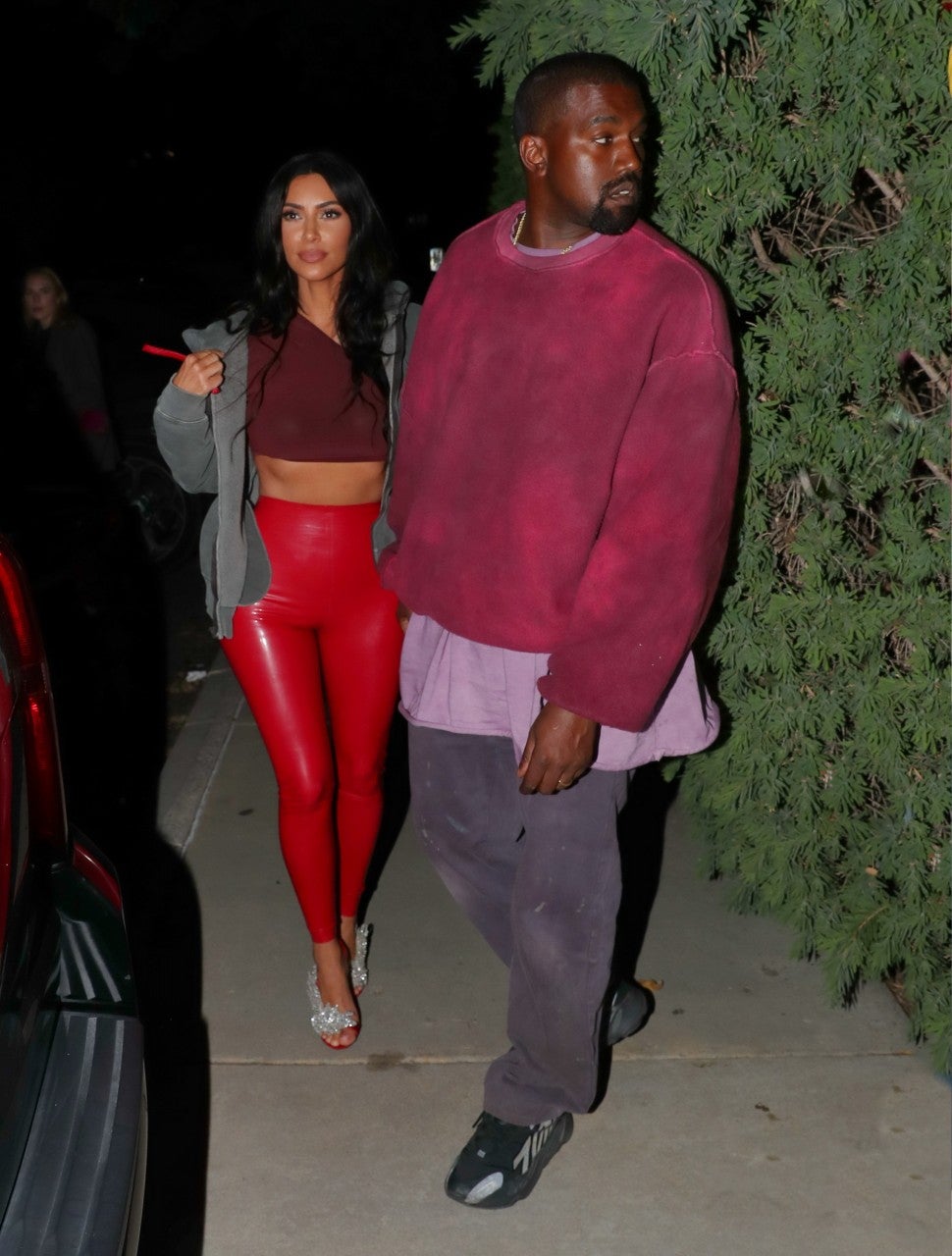 red kanye hoodie