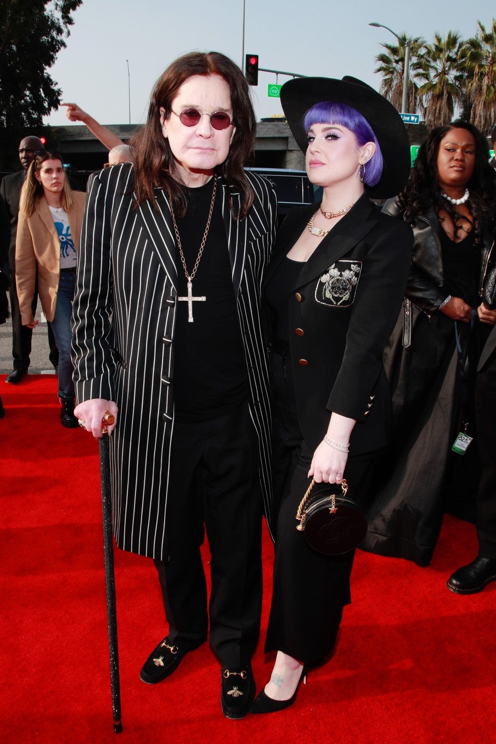 Ozzy Osbourne And Daughter Kelly Make Grammys Appearance Following His Parkinsons Disease 