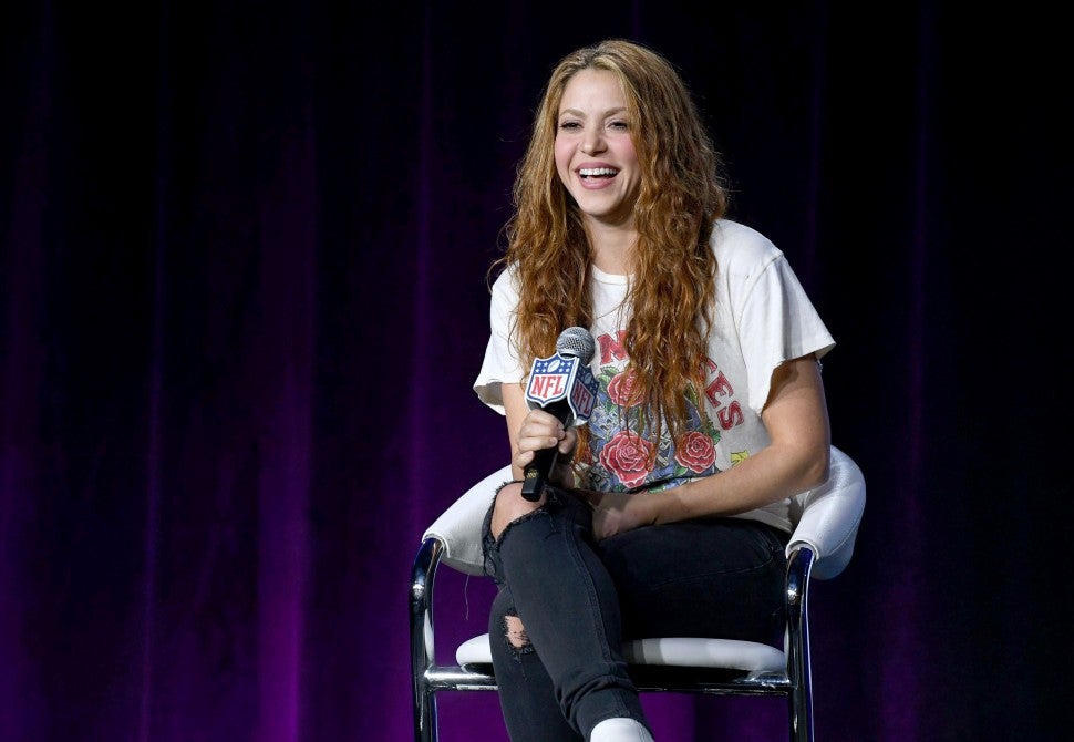 Shakira Super Bowl Press Conference