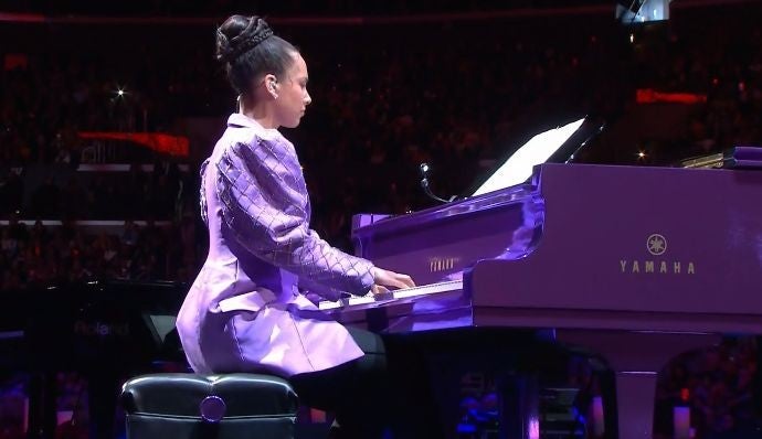 Alicia's Keys – Grammy Award-winning grand piano