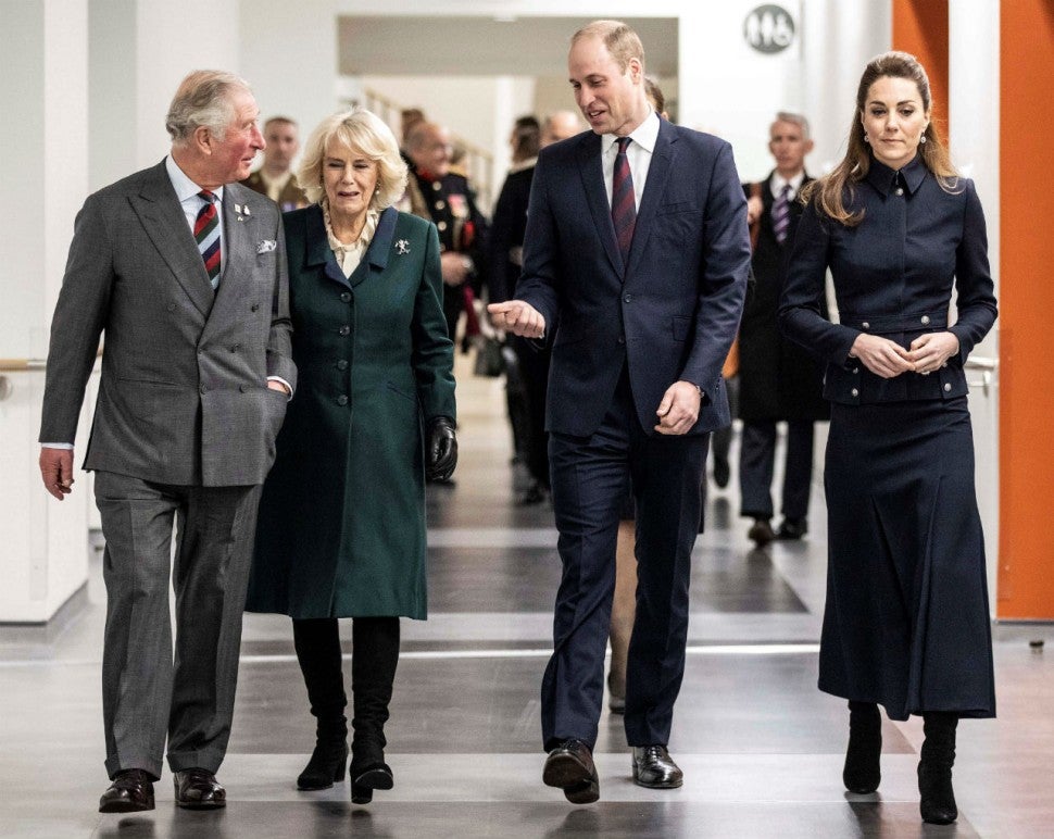 Kate Middleton And Prince William Join Prince Charles And Camila In 1st ...