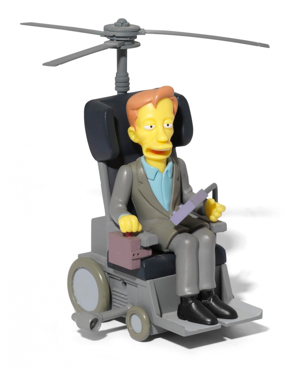 stephen hawking simpsons action figure