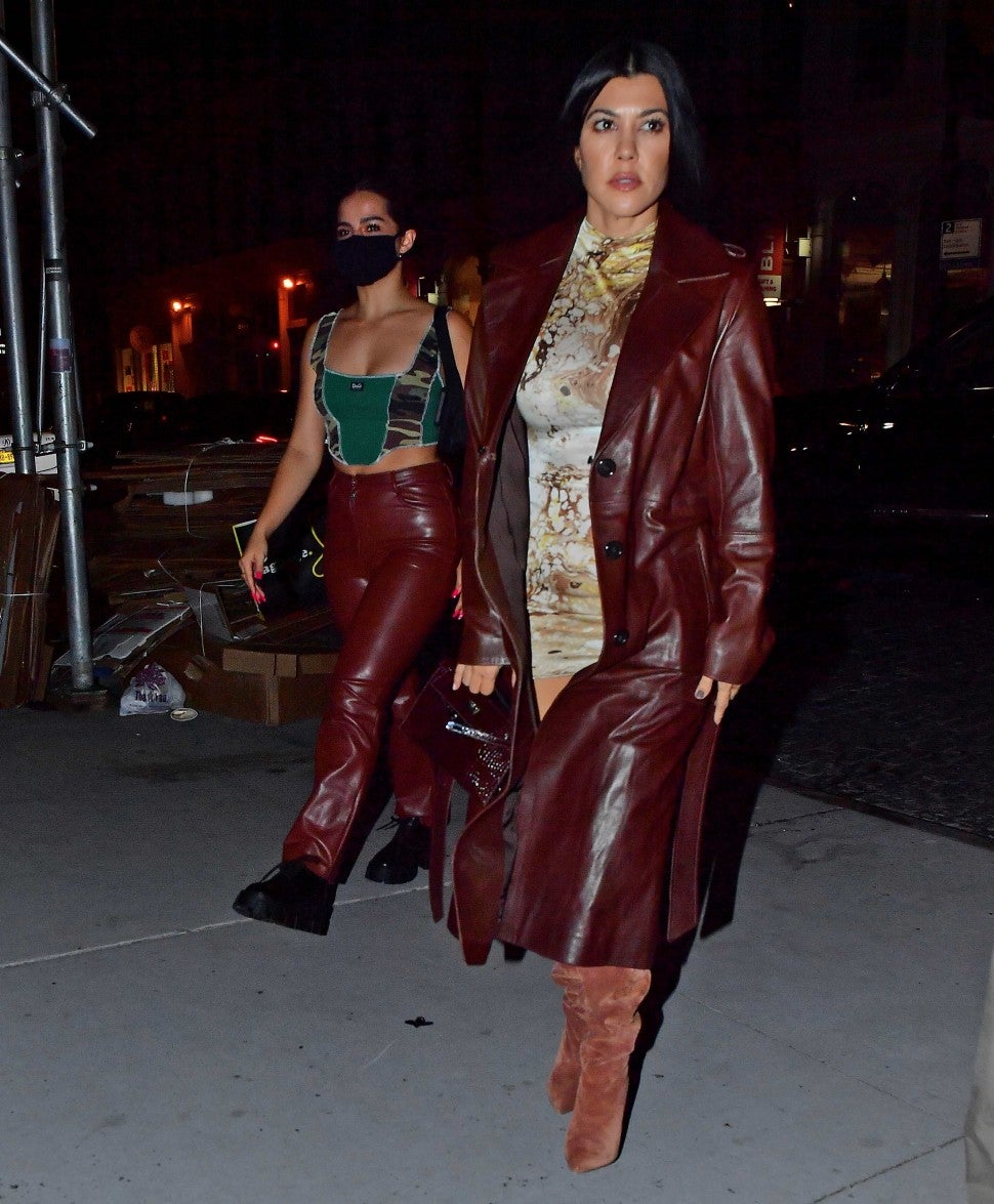 Inside Kourtney Kardashian And Addison Raes Night Out In New York City Entertainment Tonight