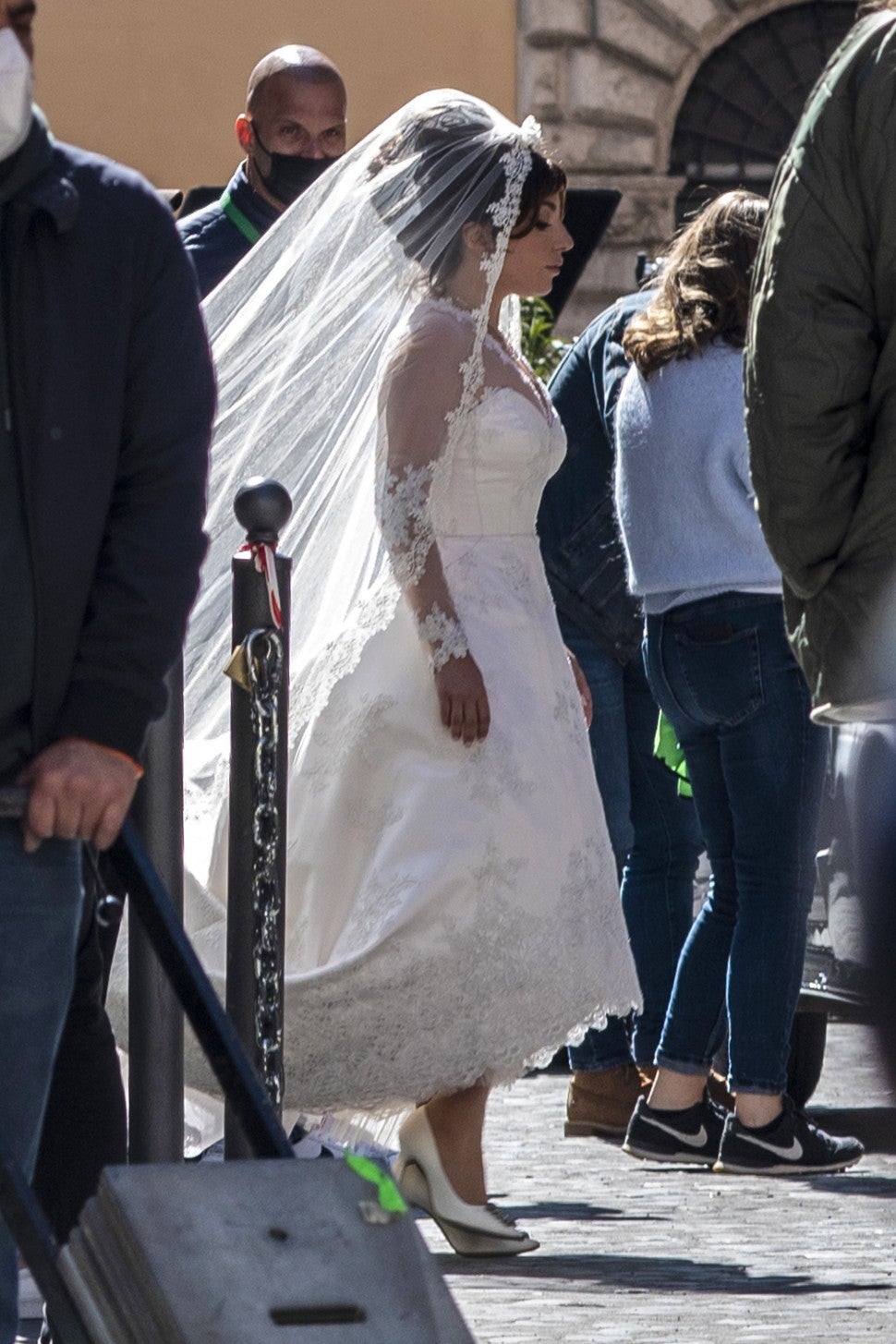 patrizia reggiani wedding dress