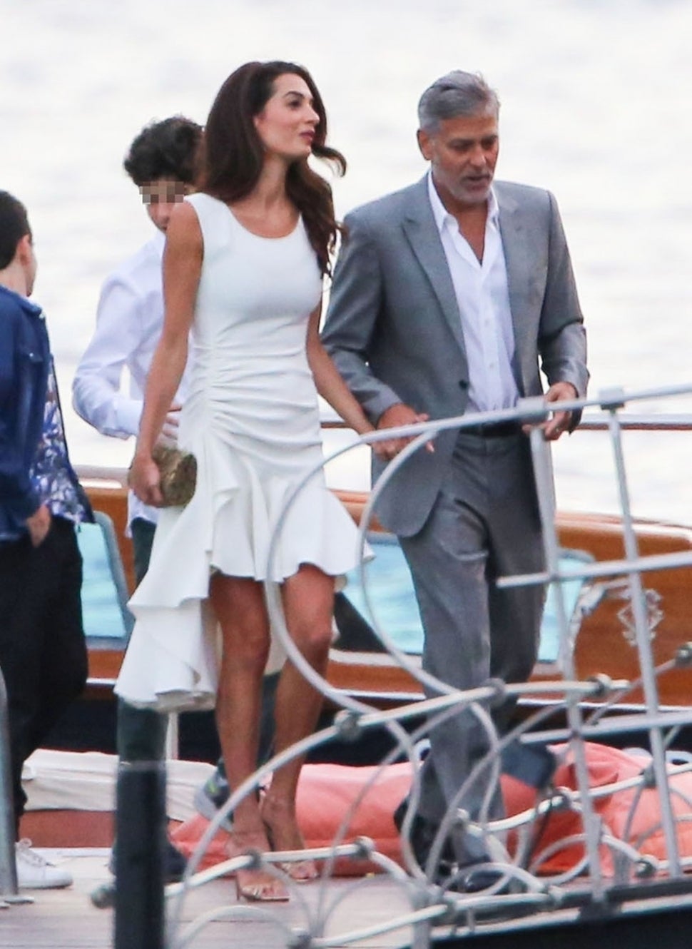 George Clooney And Wife Amal Have Fancy Night Out In Italy With Family ...