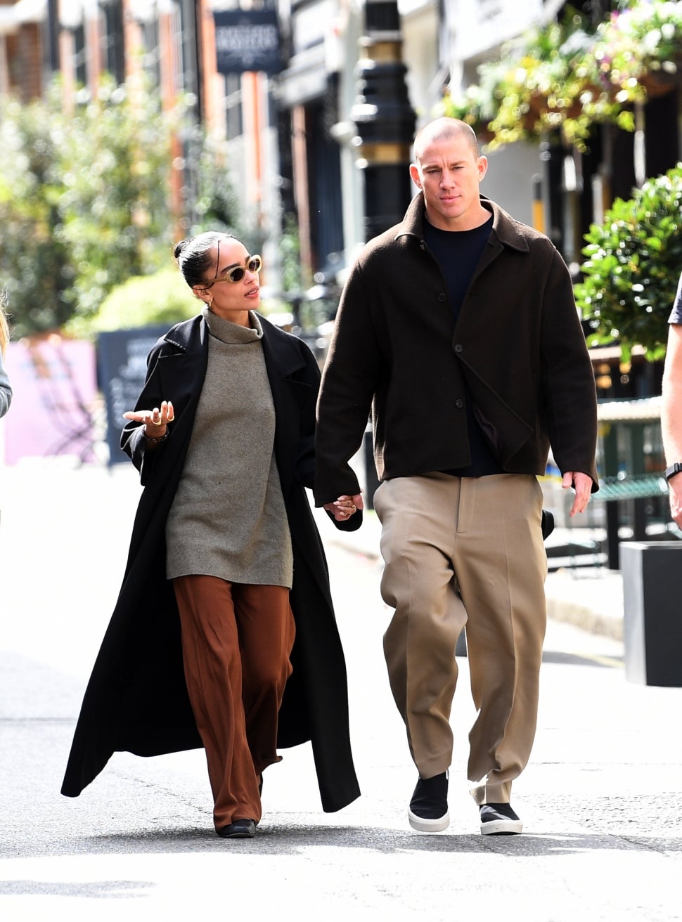 Channing Tatum And Zoë Kravitz Hold Hands In London | Entertainment Tonight