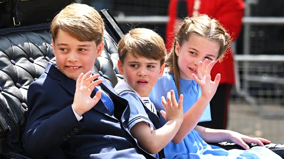 Watch Prince George, Princess Charlotte And Prince Louis Make Their ...