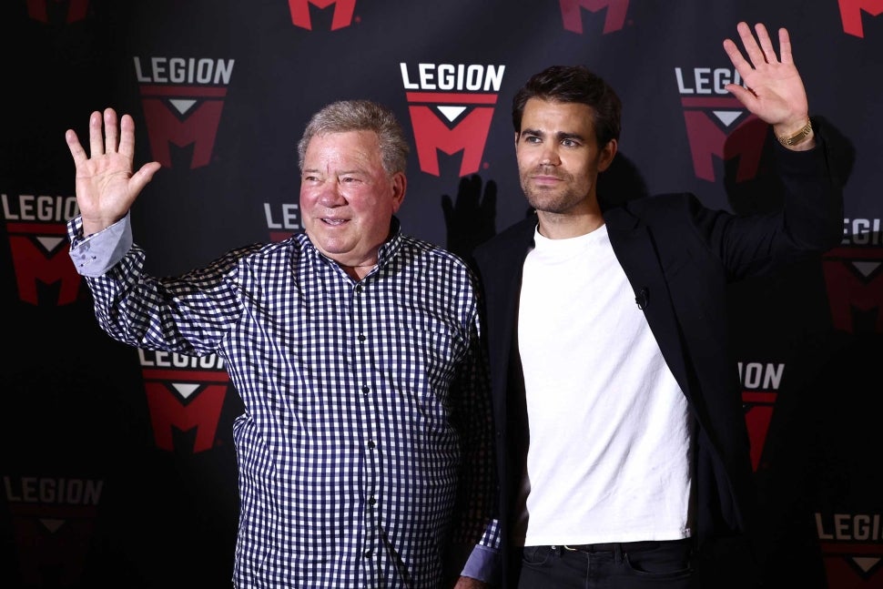 Captain Kirks William Shatner and Paul Wesley Unite For Epic 'Star Trek ...