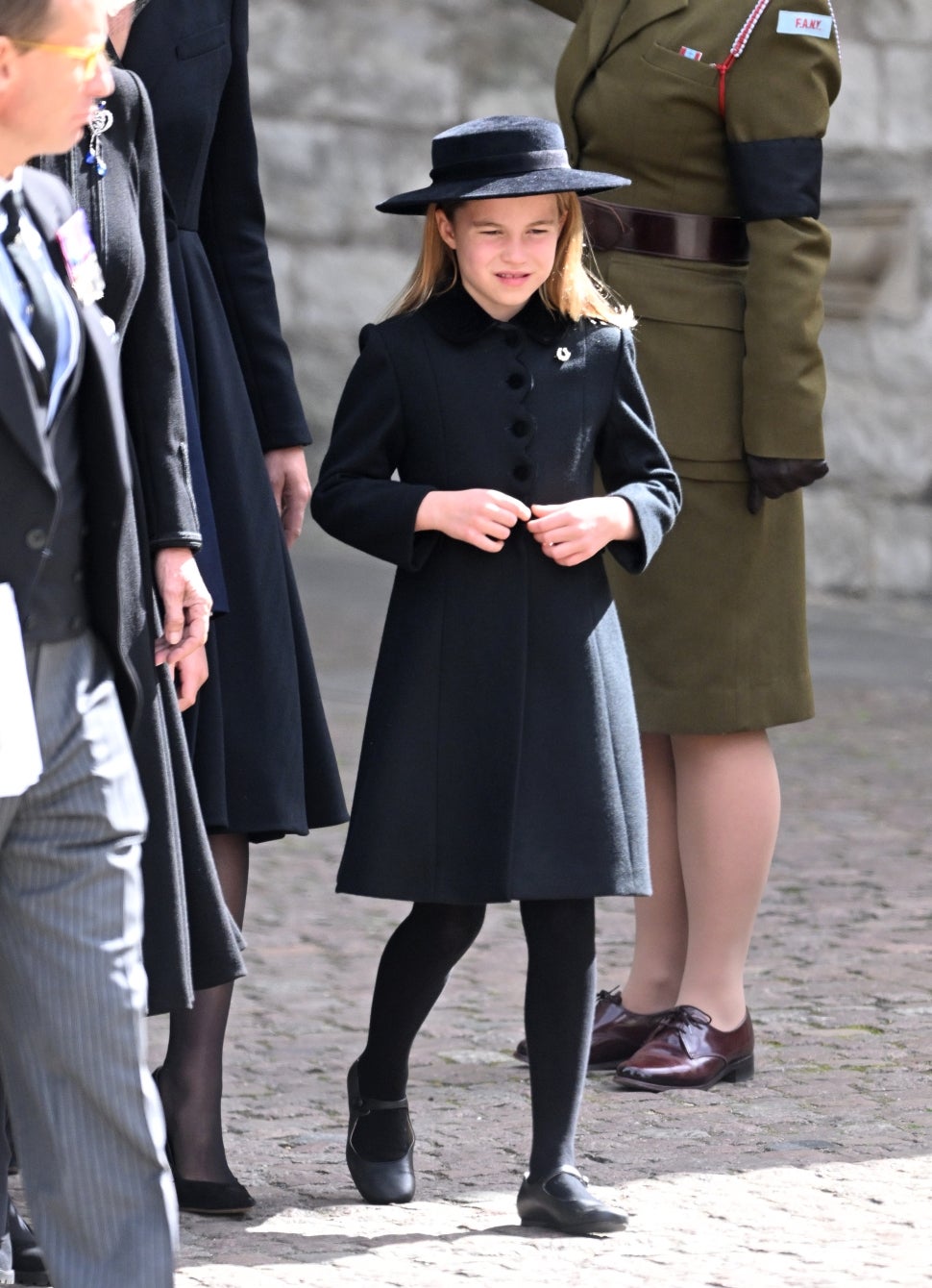 Princess Charlotte Breaks Down in Tears at Queen Elizabeth's Funeral ...