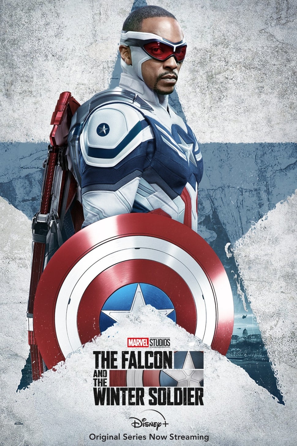 Captain America New World Order To Test Sam Wilson S Values In   Captain America Anthony Mackie Poster 