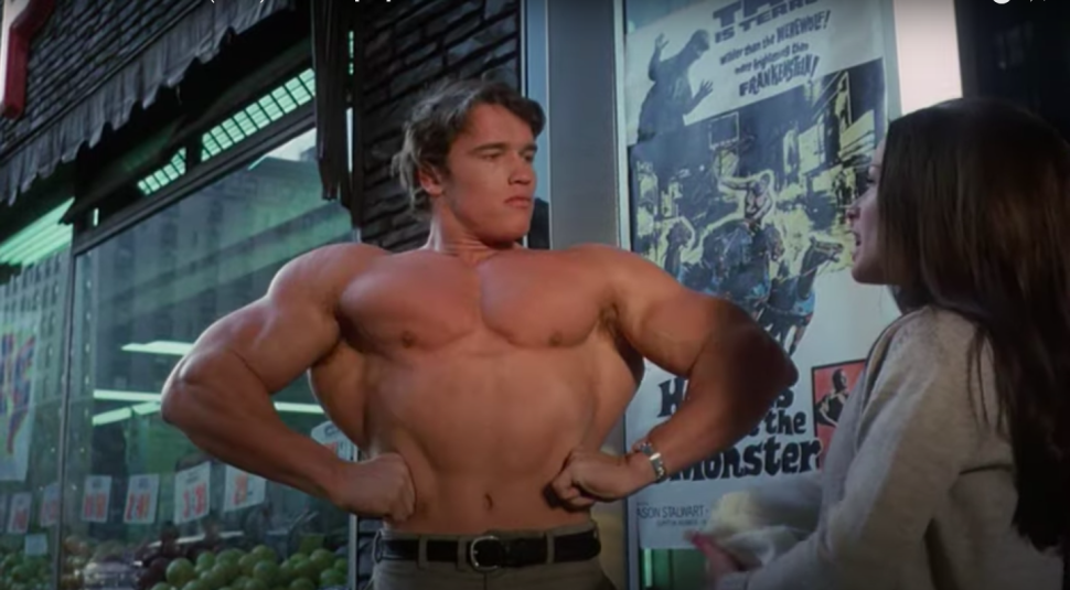 Arnold Schwarzenegger in 'Hercules in New York'