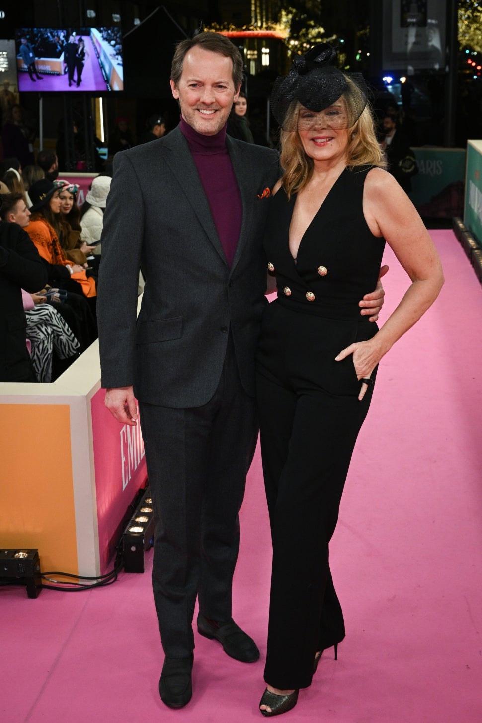 Russell Thomas and Kim Cattrall 