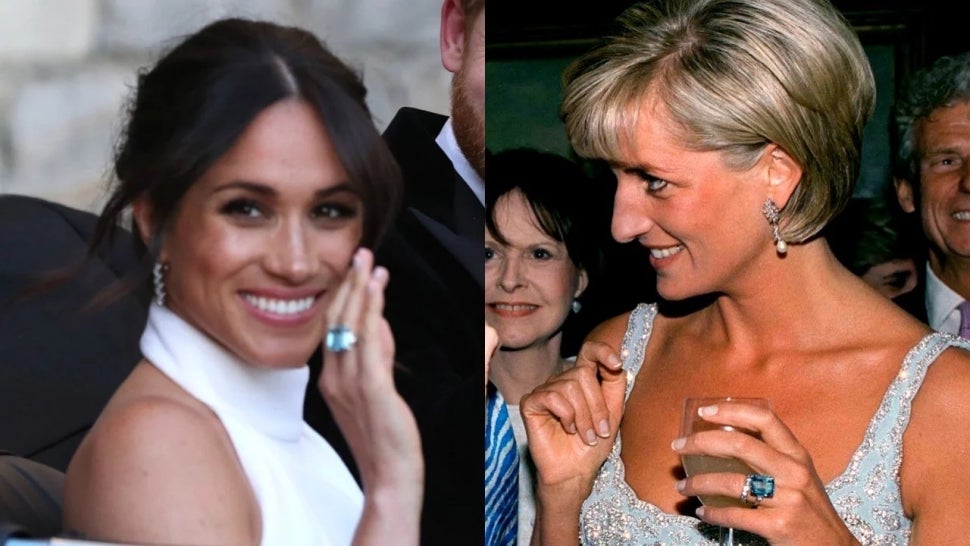 Meghan Markle and Princess Diana