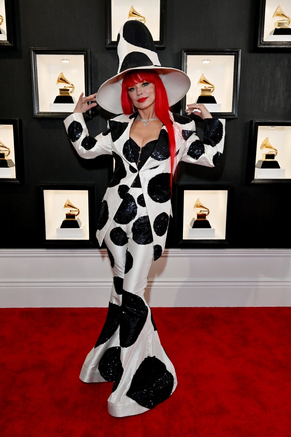 Shania Twain Her Red Hair and Bold 2023 GRAMMYs Transformation Entertainment Tonight