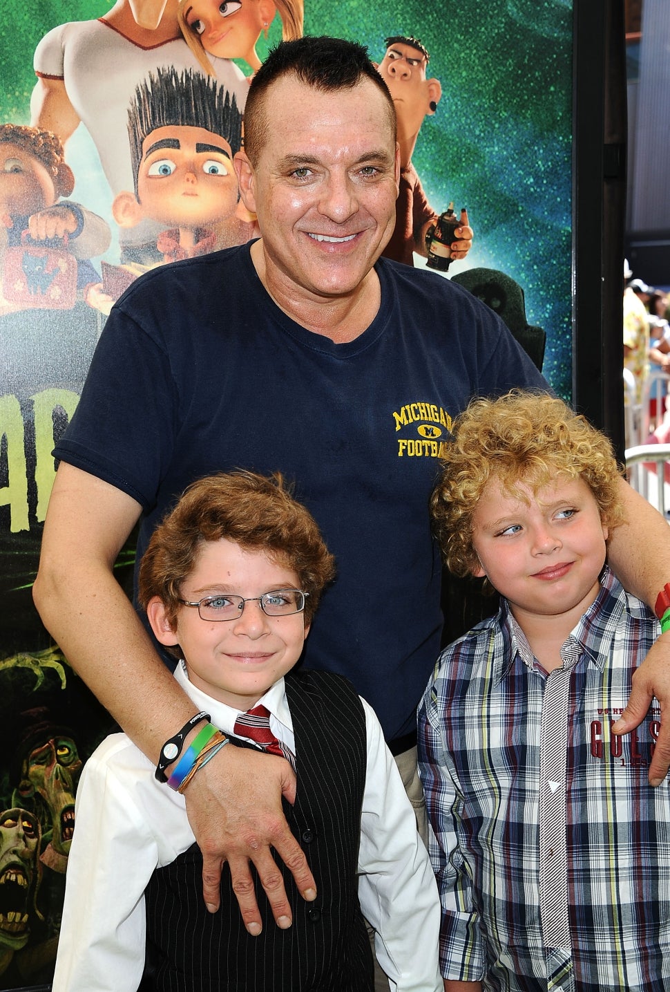 Tom Sizemore, Jagger Sizemore and Jayden Sizemore 