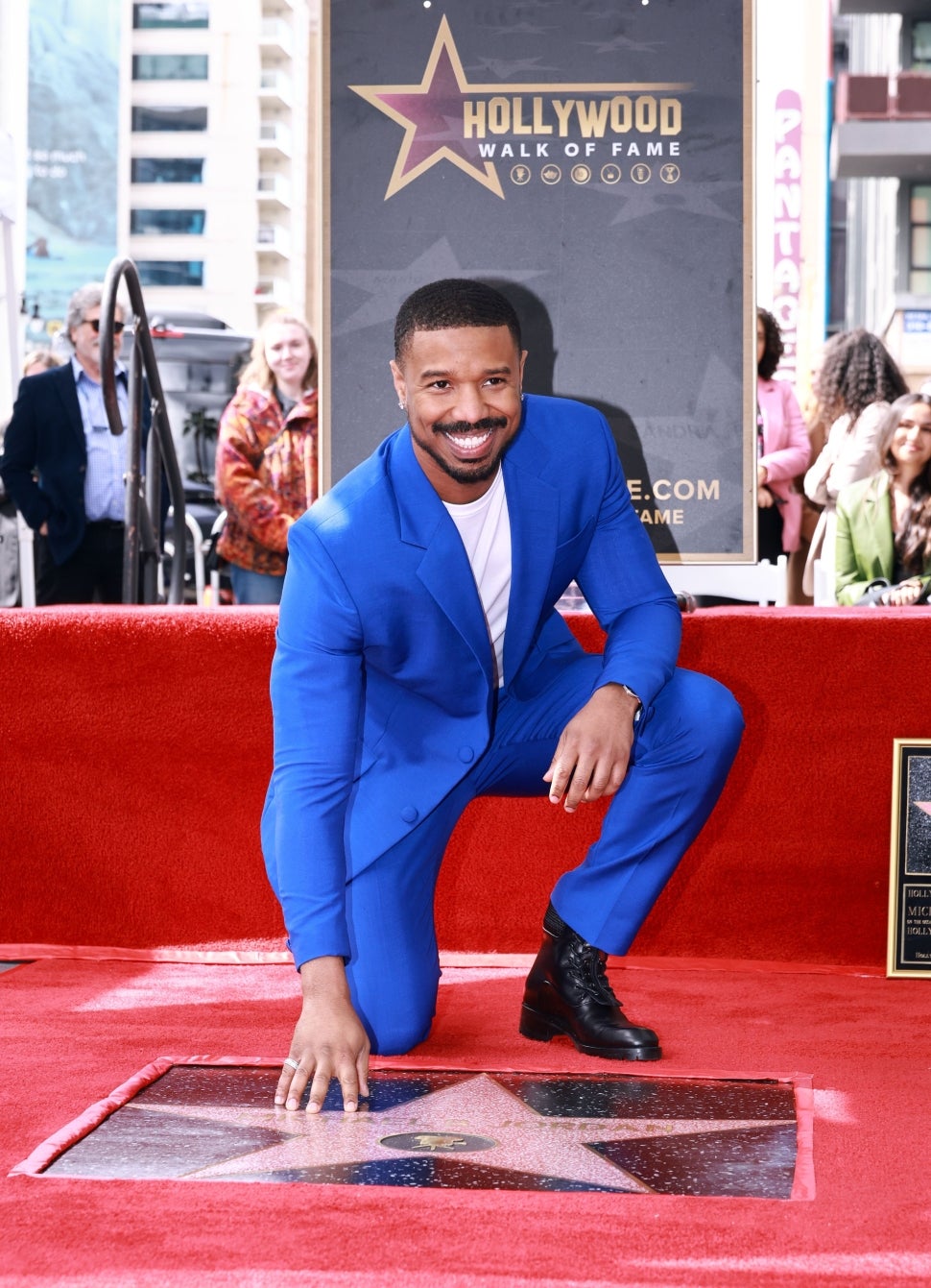 Michael B. Jordan Honoured With A Star On The Hollywood Walk Of Fame ...