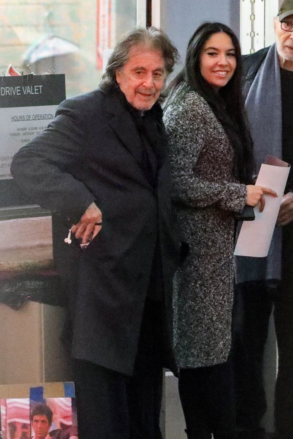 Al Pacino and Noor Alfallah