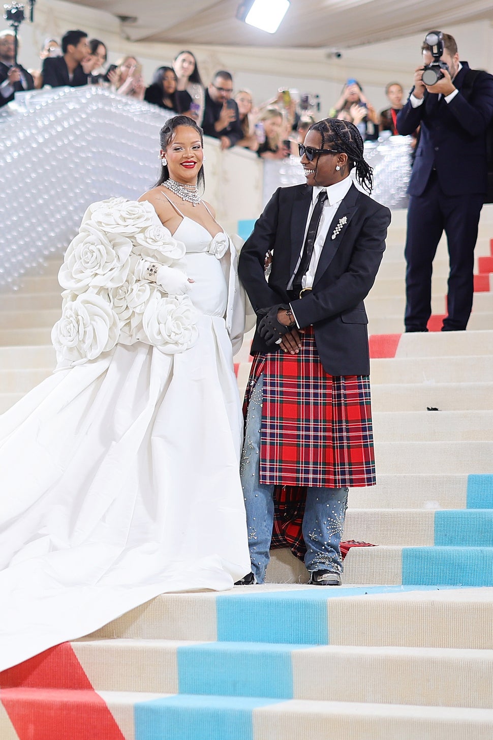 2023 Met Gala Couples: Rihanna & A$AP Rocky, Anna Wintour & Bill Nighy ...