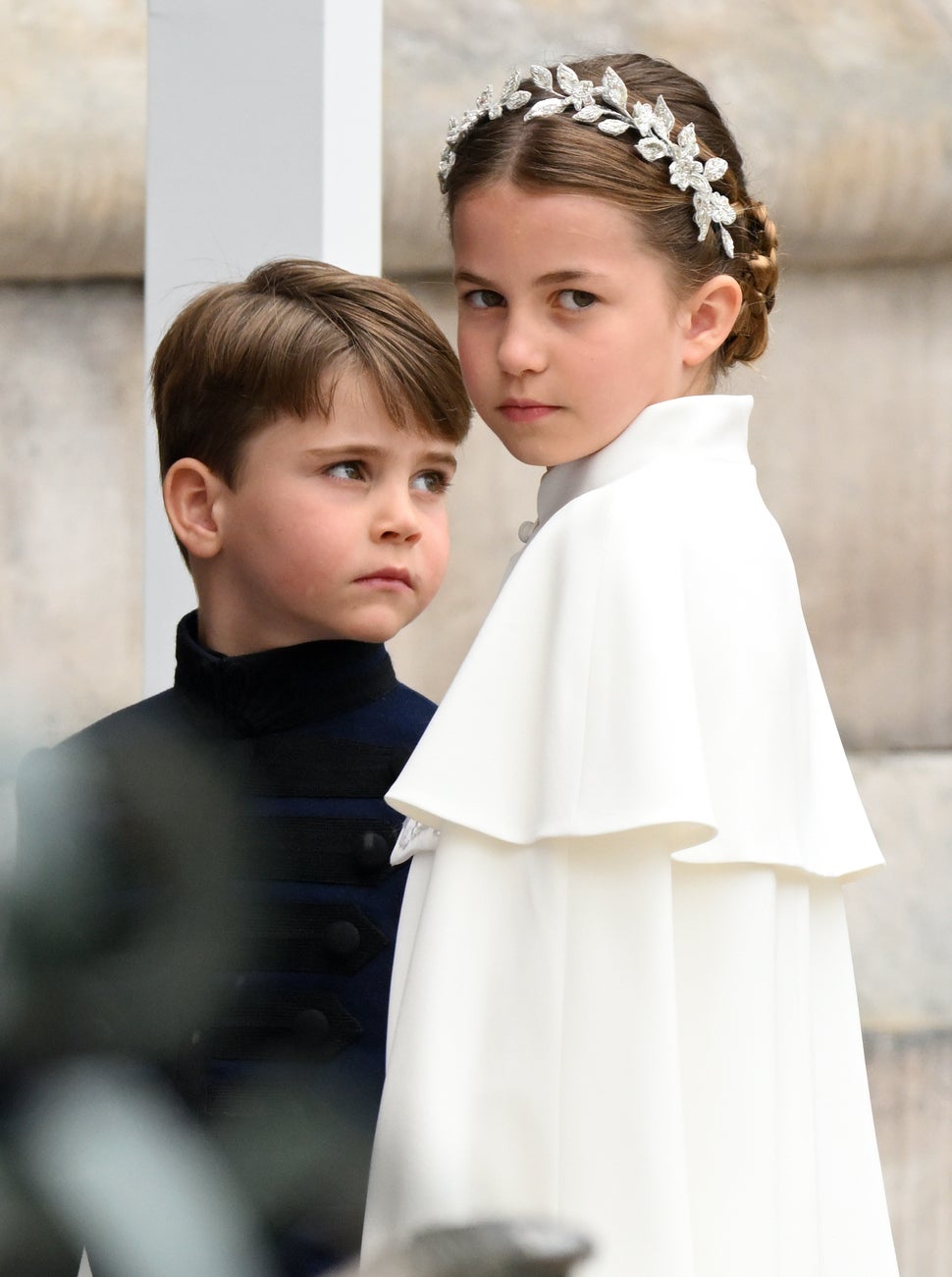 Princess Charlotte Is A Doting Sister At Grandfather King Charles III S   GettyImages 1487933666 1 